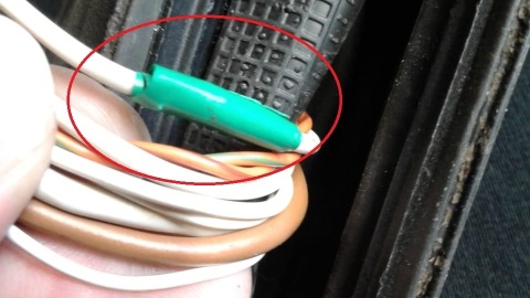 Wiązka instalacja drzwi prawa tył VW GOLF V HB 5D 03-09