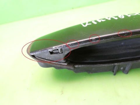 Klamka zewnętrzna lewa tył 4B0839885 LZ9Y AUDI A4 B7 04-08