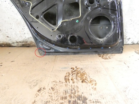 Drzwi lewe tył LZ9Y AUDI A4 B7 SEDAN 04-08