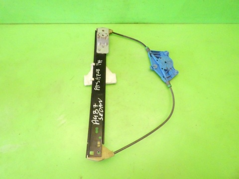 Mechanizm podnośnik szyby prawy tył manualny AUDI A4 B7 SEDAN 04-08