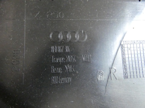 Boczek tapicerka prawa tył soul AUDI A4 B7 SEDAN 04-08