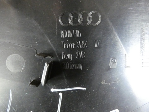 Boczek tapicerka lewa tył soul AUDI A4 B7 SEDAN 04-08