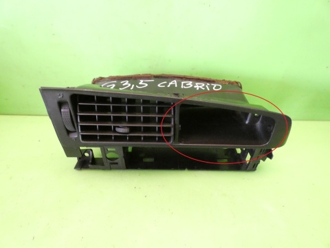 Kratka nawiewu środek przód ramka deski VW GOLF MK3.5 III IV CABRIO 98-