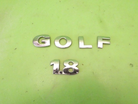 Logo znaczek emblemat tył 1.8 VW GOLF MK3.5 III IV CABRIO 98-02