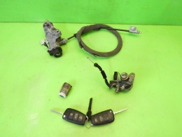 Zestaw wkładek stacyjka wkładki kluczyki AUDI A4 B7 AUTOMAT 04-08