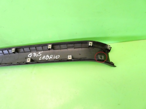 Osłona nakładka listwa pałąka dachu VW GOLF MK3.5 III IV CABRIO 98-02