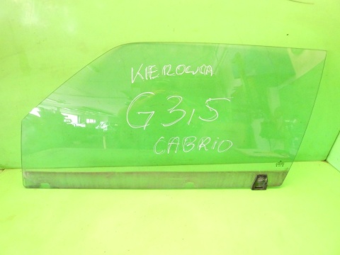 Szyba drzwiowa lewa przód VW GOLF MK3.5 III IV CABRIO 98-02