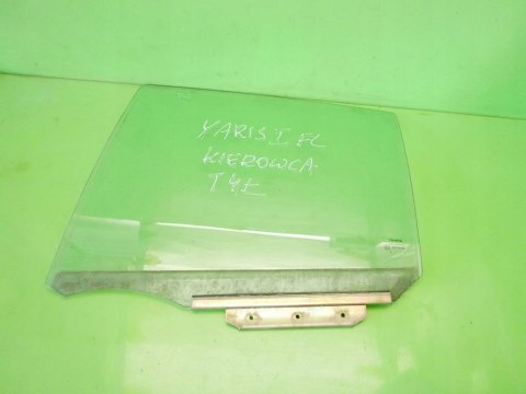 SZYBA DRZWIOWA LEWA TYŁ TOYOTA YARIS I FL HB 5D