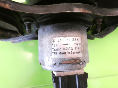 Wentylator chłodnicy wody 3A0959455N VW GOLF MK3.5 III IV 1.8 CABRIO 98-02
