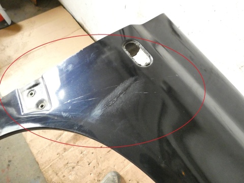 Błotnik prawy przód przedni VW GOLF MK3.5 III IV CABRIO 98-02