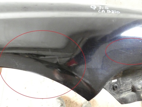 Błotnik prawy przód przedni VW GOLF MK3.5 III IV CABRIO 98-02