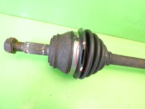 Półoś lewa przód krótka VW GOLF MK3.5 III IV 1.8 CABRIO 98-02