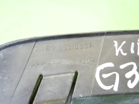 Kratka zderzaka lewa przód 1E0853665A VW GOLF MK3.5 III IV CABRIO 98-02