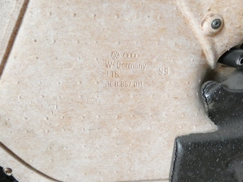 Boczek tapicerka lewy przód VW GOLF MK3.5 III IV CABRIO 98-02