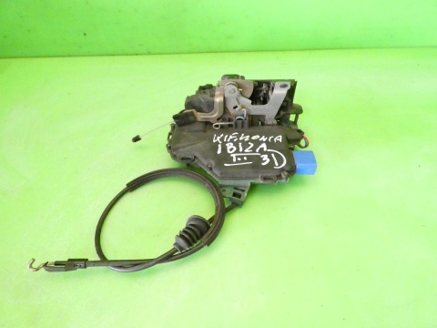 Centralny zamek lewy przód 8pin SEAT IBIZA III 6L 3D 02-05