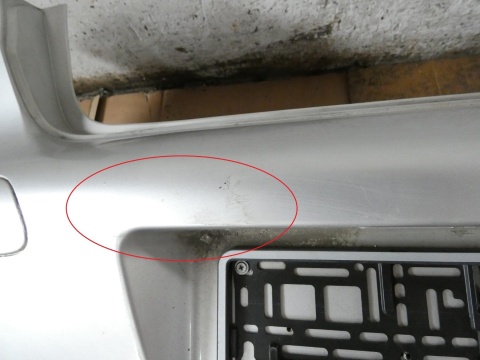 Zderzak tył tylny LS7N SEAT IBIZA III 6L 3D 02-05