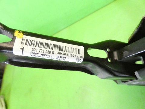Pedał hamulca 6Q1721058T SEAT IBIZA III 6L 1.2 12V 02-05