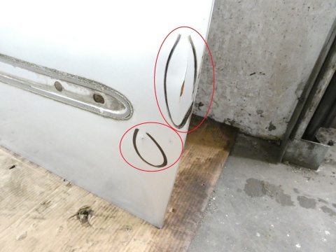 Drzwi prawe przód przednie LS7N SEAT IBIZA III 6L 3D 02-05