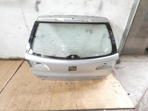 Klapa tył tylna bagażnika + szyba LS7N SEAT IBIZA III 6L 3D 02-05