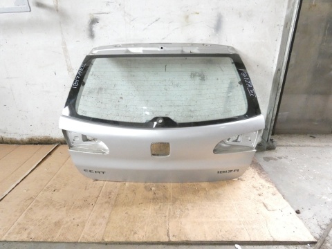 Klapa tył tylna bagażnika + szyba LS7N SEAT IBIZA III 6L 3D 02-05