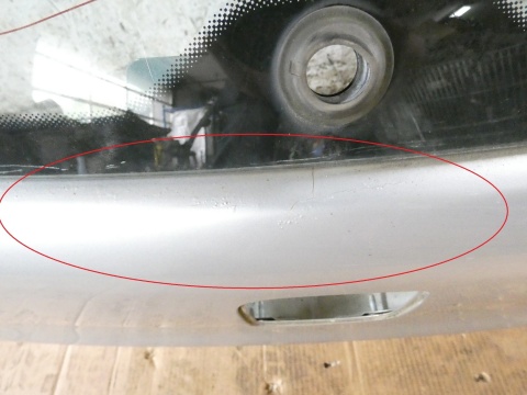 Klapa tył tylna bagażnika + szyba LS7N SEAT IBIZA III 6L 3D 02-05