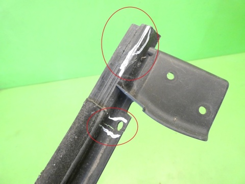 Listwa zgarniająca prawa przód 6L3837478 SEAT IBIZA III 6L 3D 02-05