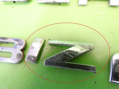 Logo znaczek emblemat napis SEAT IBIZA III 6L 3D 02-05