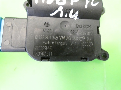 Silniczek sterowania nawiewem 0132801345 1K0907511 AUDI A3 8P FL 1.4 TFSI