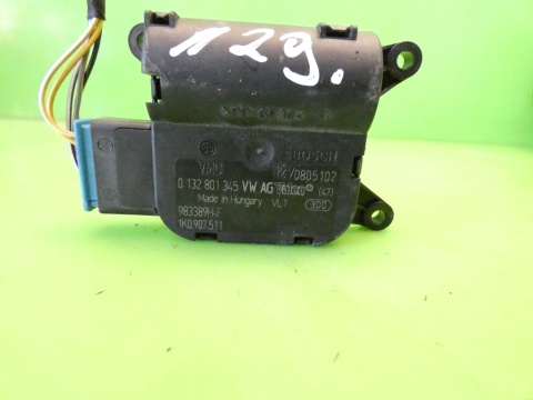 Silniczek sterowania nawiewem 0132801345 1K0907511 AUDI A3 8P FL 1.4 TFSI