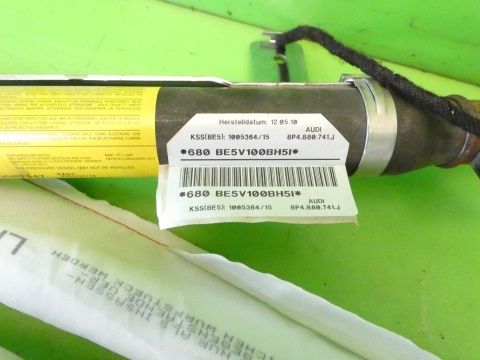 Kurtyna powietrzna airbag lewa 8P4880741J AUDI A3 8P FL 5D SPORTBACK 08-13