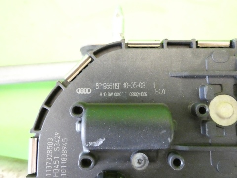 Mechanizm + silniczek wycieraczek przód 8P1955119F AUDI A3 8P FL 08-13