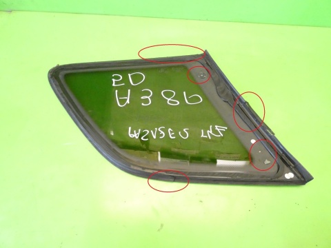 Szyba karoseryjna prawa tył ciemna AUDI A3 8P FL 5D SPORTBACK 08-13