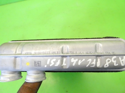 Nagrzewnica 1K0819033 valeo AUDI A3 8P FL 1.4 TFSI 08-13