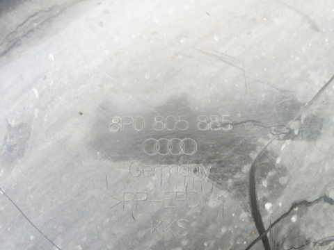 Wygłuszenie nadkola lewe przód 8P0805885 AUDI A3 8P FL 1.4 TFSI 08-13