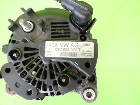 Alternator 140A valeo 03C903023T AUDI A3 8P FL 1.4 TFSI 08-13
