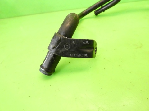 Węże rurki przewody wody turbiny 03C121070L AUDI A3 8P FL 1.4 TFSI 08-13