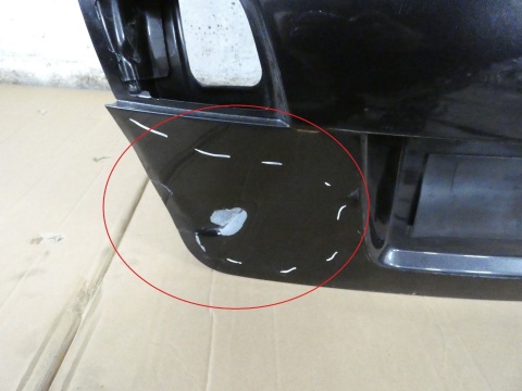 Klapa tył bagażnika + szyba tylna LZ7L AUDI A3 8P FL 5D SPORTBACK sline 08-