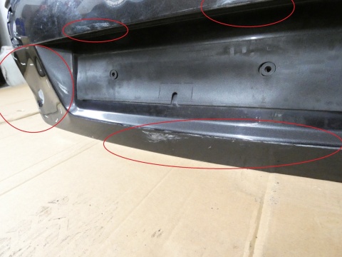 Klapa tył bagażnika + szyba tylna LZ7L AUDI A3 8P FL 5D SPORTBACK sline 08-