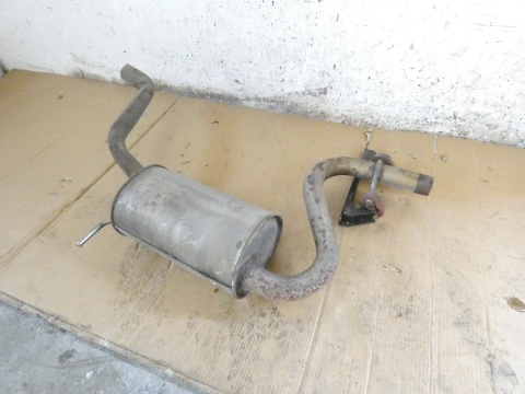 Tłumik środkowy 1K0253411BK AUDI A3 8P FL 1.4 TFSI 5D HB 08-13