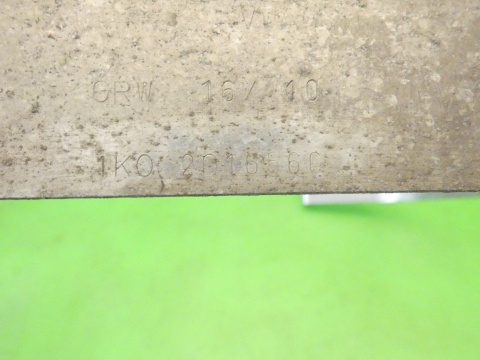 Obejma listwa zbiornika paliwa 1K0201656C AUDI A3 8P FL 1.4 TFSI 5D HB 08-13