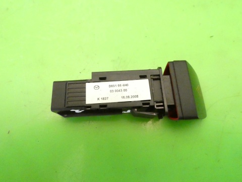 Przełącznik świateł awaryjnych D651664H0 MAZDA 2 II DE 07-10
