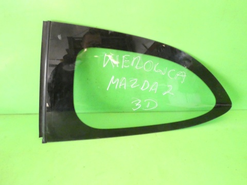 Szyba karoseryjna lewa tył MAZDA 2 II DE 3D HB 07-10