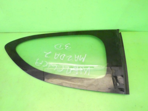Szyba karoseryjna lewa tył MAZDA 2 II DE 3D HB 07-10