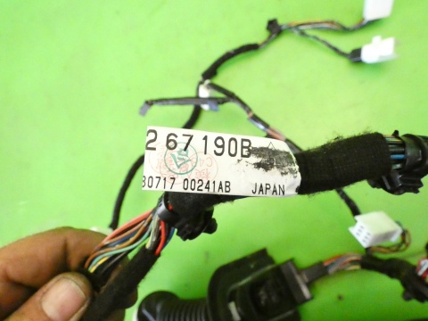 Wiązka instalacja drzwi lewa przód DJ0267190B MAZDA 2 II DE 3D 07-10