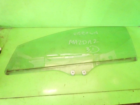 Szyba drzwiowa lewa przód MAZDA 2 II DE 3D HB 07-10