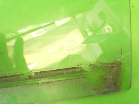 Szyba drzwiowa lewa przód MAZDA 2 II DE 3D HB 07-10