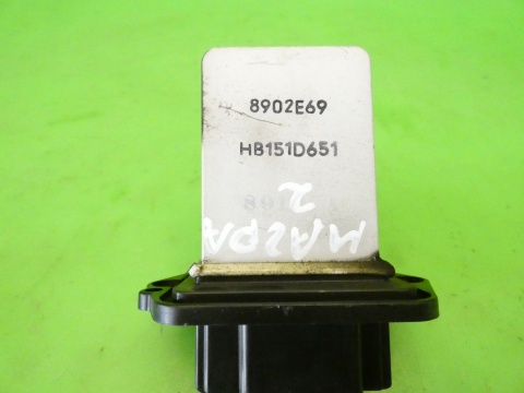 Opornik rezystor nawiewu HB151D651 MAZDA 2 II DE 1.3 07-10