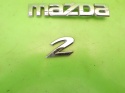 Logo znaczek emblemat napis tył MAZDA 2 II DE 07-10