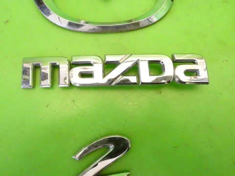 Logo znaczek emblemat napis tył MAZDA 2 II DE 07-10