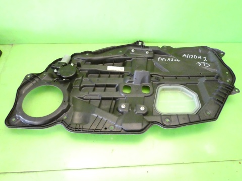 Mechanizm podnośnik szyby prawy przód MAZDA 2 II DE 3D HB 07-10